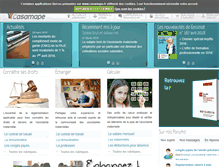Tablet Screenshot of casamape.fr